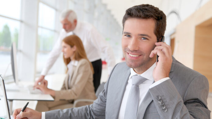 Businessman,Talking,On,The,Phone