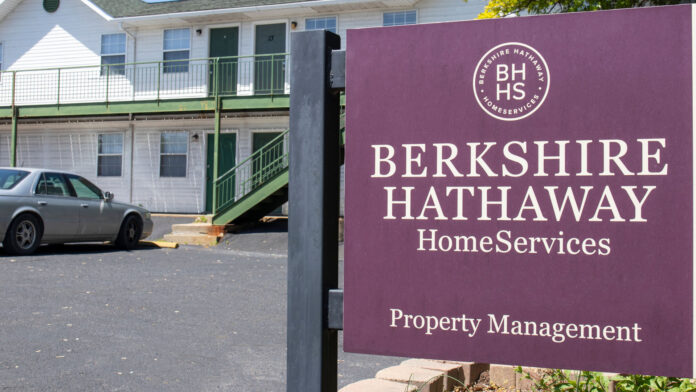 Terre,Haute,-,Circa,May,2020:,Berkshire,Hathaway,Homeservices,Sign.