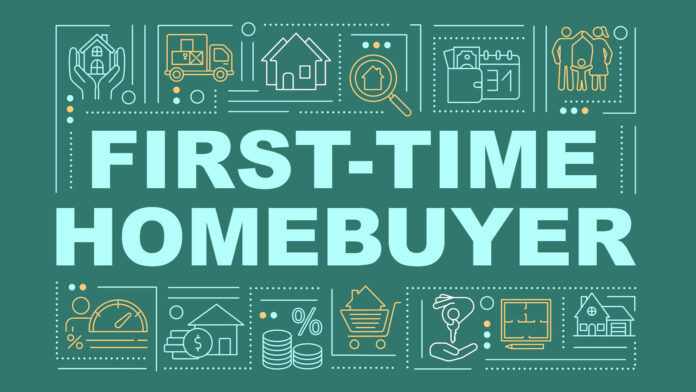 First-time,Homebuyer,Word,Concepts,Banner.,Owned,Property.,Looking,For,Home.