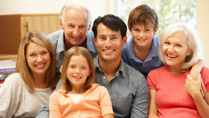 Multi-generation,Family,Portrait