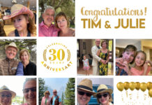 Tim and Julie Harris Celebrate Their 30th Anniversary