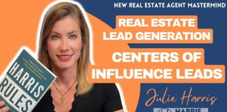 New Real Estate Agent Training: Centers of Influence Leads