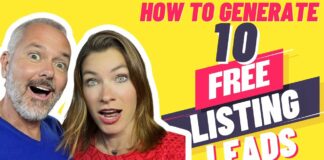 How to Generate 10 FREE Listing Leads Now! | Real Estate Training