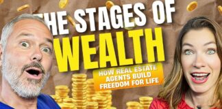 The Stages of Wealth: How Real Estate Agents Build Freedom for Life